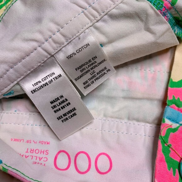 Lilly Pulitzer Callahan Shorts Big Flirt floral print size 0 - Picture 7 of 8
